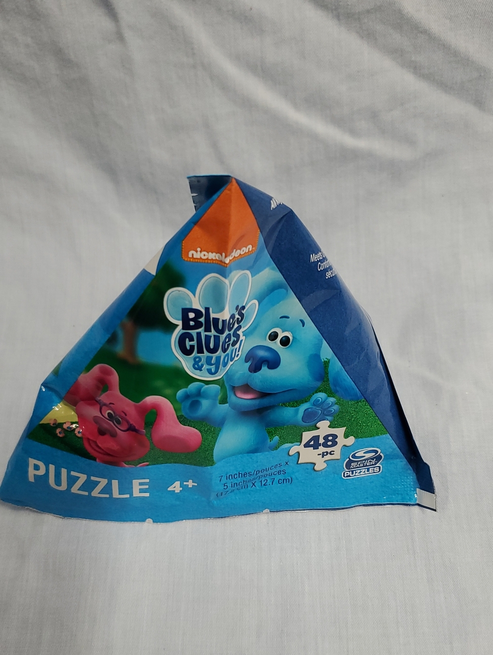 Nickelodeon Blue's Clues & You! Puzzle - Blue & Pink